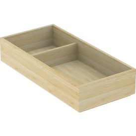 Laatikonjakaja IDO Sense Modern H-jako bambu 15,6 x 32,9 x 6,7 cm