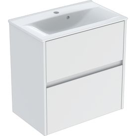 Allaskaappipaketti IDO Sense Modern Compact valkoinen 61,5 x 37,5 cm, 2 laatikkoa