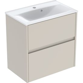 Allaskaappipaketti IDO Sense Modern Compact hiekanharmaa 61,5 x 37,5 cm, 2 laatikkoa