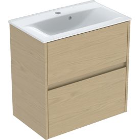 Allaskaappipaketti IDO Sense Modern Compact luonnontammi 61,5 x 37,5 cm, 2 laatikkoa