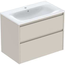 Allaskaappipaketti IDO Sense Modern hiekanharmaa 80 x 48 cm, 2 laatikkoa