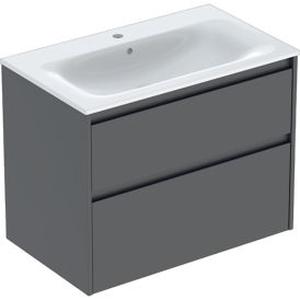 Allaskaappipaketti IDO Sense Modern laava 80 x 48 cm, 2 laatikkoa