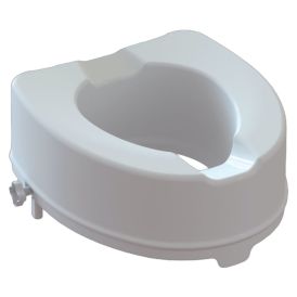 WC-istuimen koroke Polaria King valkoinen 36,5 x 40,5 x 15 cm