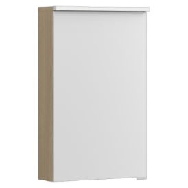 LED-peilikaappi Svedbergs Stilla allasvalolla vaalea tammi 45 x 15 x 72 cm
