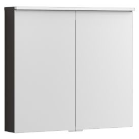 LED-peilikaappi Svedbergs Stilla tumma tammi 80 x 15 x 72 cm