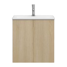 Allaskaappi Svedbergs Stilla vaalea tammi 55 x 35 x 57 cm, 2 ovea