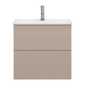 Allaskaappi Svedbergs Stilla greige 60 x 35 x 57 cm, 2 laatikkoa