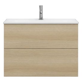 Allaskaappi Svedbergs Stilla vaalea tammi 80 x 35 x 57 cm, 2 laatikkoa