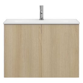 Allaskaappi Svedbergs Stilla vaalea tammi 80 x 35 x 57 cm, 2 ovea