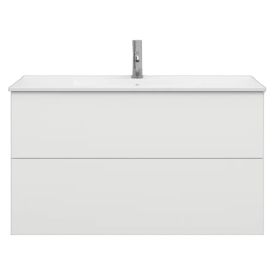 Allaskaappi Svedbergs Stilla valkoinen 100 x 45 x 57 cm, 2 laatikkoa