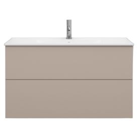 Allaskaappi Svedbergs Stilla greige 100 x 45 x 57 cm, 2 laatikkoa