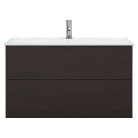 Allaskaappi Svedbergs Stilla tumma tammi 100 x 45 x 57 cm, 2 laatikkoa