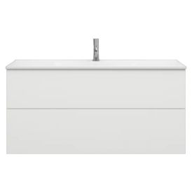 Allaskaappi Svedbergs Stilla valkoinen 120 x 45 x 57 cm, 2 laatikkoa