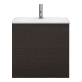 Allaskaappi Svedbergs Stilla tumma tammi 60 x 45 x 57 cm, 2 laatikkoa