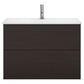 Allaskaappi Svedbergs Stilla tumma tammi 80 x 45 x 57 cm, 2 laatikkoa