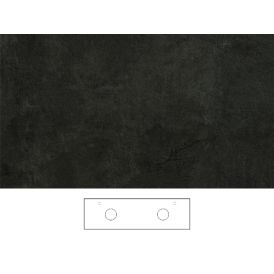 Pöytätaso Svedbergs Epos Feron kaksoisallas 160 x 46 cm, kaksi hanareikää