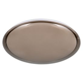 LED-plafondi Trio Caliro valkoinen/savu Ø 38 cm