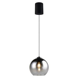 Riippuvalaisin Trio Liora savukromi/musta Ø 25 cm