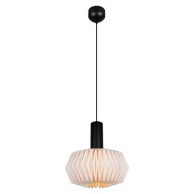 Riippuvalaisin Trio Larima valkoinen/musta Ø 42 cm