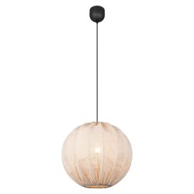 Riippuvalaisin Trio Rovum beige Ø 50 cm
