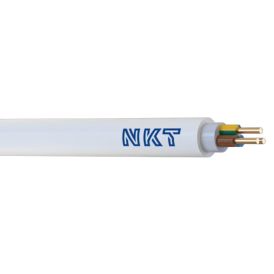 Asennuskaapeli NKT MMJ 3 x 1,5 S valkoinen