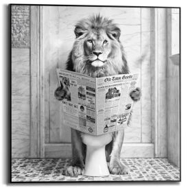 Sisustustaulu Reinders Slim Frame Lion Break 50 x 50 cm