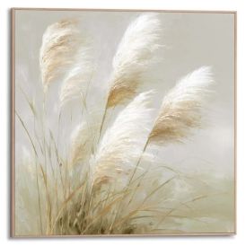 Sisustustaulu Reinders Slim Frame Whispering Reeds 50 x 50 cm