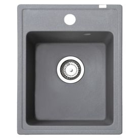 Keittiöallas Aqualine Quadro harmaa 40 x 50 cm