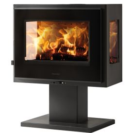 Kevyttakka Panadero Loire Trivision musta 639 x 400 x 820 mm