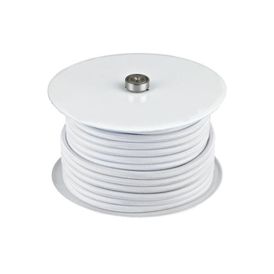 Kangaspäällysteinen kaapeli Halo Design valkoinen 25 m x 0,75 mm (per metri)
