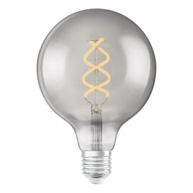 Led Vintage Osram 1906 CL GLOBE 125 FIL SMOKE 15 5W E27