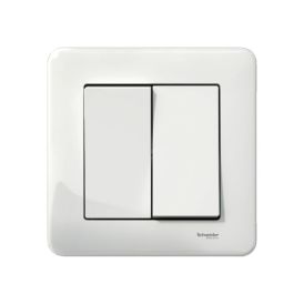 Kytkin Schneider Electric Exxact Kruunu (5) Valkoinen IP44