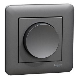 Valonsäädin Schneider Electric Exxact LED himmennin 0-370 W Antrasiitti