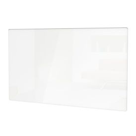 Lasipaneeli Nobö Top Clip On Glass Valkoinen 750 W