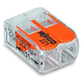 Rasialiitin Wago 221-412 VIPU 2-NAP