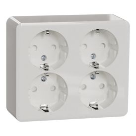 Pistorasia 4-os Schneider Electric Exxact Pinta-asennus