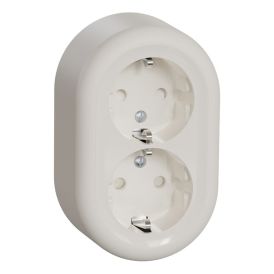 Pintapistorasia Schneider Electric Renova 2-os Ruuviliitos Valkoinen