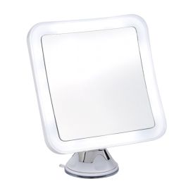 Neliskanttinen kosmetiikkapeili Linda LED-kehysvalolla