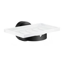 Saippuakuppiteline Smedbo Home HB342P Musta/Posliini