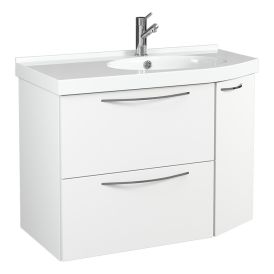 Allaskaappi Temal Mondo 2 ltk 1 ovi oikealla 82,5 cm