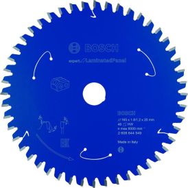 Pyörösahanterä Bosch Expert for Laminat 165 x 20 48T