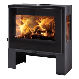 Kevyttakka Panadero Capri 3V musta 64 x 39,3 x 69,5 cm