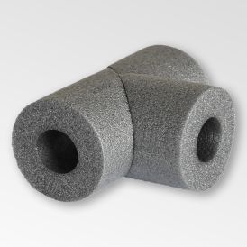 Putkieriste T-pala harmaa Ø 28/13 mm