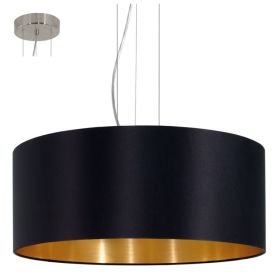 Riippulavaisin Eglo Maserlo Musta Ø 53 cm