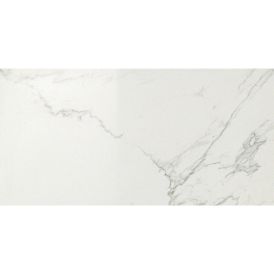 Lattialaatta Palazzo Norden Calcatta kiiltävä valkoinen 30 x 60 cm