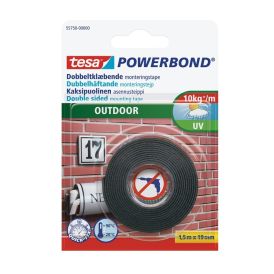 Asennusteippi Tesa PowerBond Outdoor 1,5 m x 19 mm