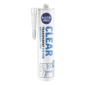 Liima- ja tiivistemassa Kiilto Clear 290 ml