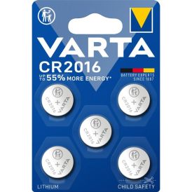 Nappiparisto Varta CR 2016 Li-Mn 3 V Multiblister 5 kpl