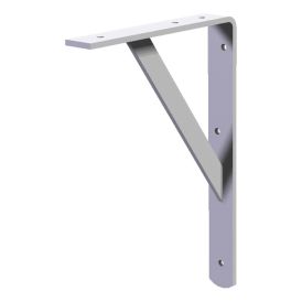 Kannatin Lundbergs Carl 180 x 30 x 265 mm valkoinen metalli