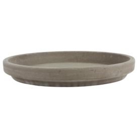 Aluslautanen Stan harmaa basaltti 32 cm